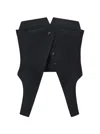 Alexander Wang Deconstructed Vest Black