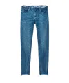 Alexander Wang Deep Blue Pre-styled Skinny Jeans In Blue