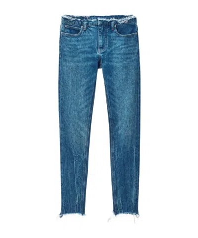 Alexander Wang Deep Blue Pre-styled Skinny Jeans