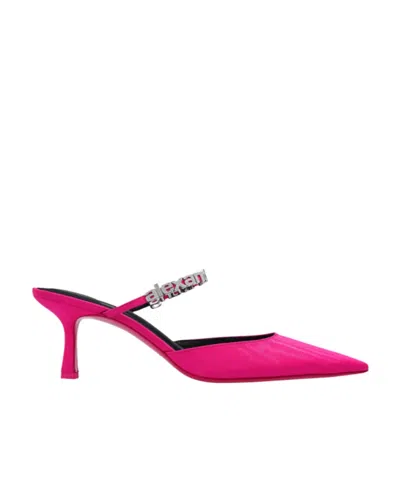 Alexander Wang Mini Crystal-embellished Pumps With 6.5cm Heel In Pink