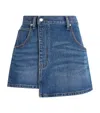 Alexander Wang Mini Skirt In Blue