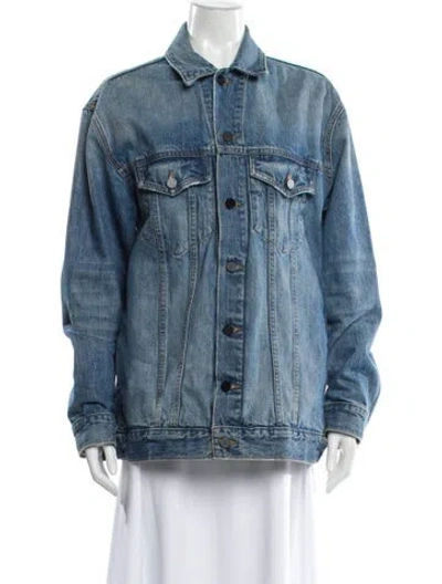 Pre-owned Alexander Wang Denim Jacket In Blue