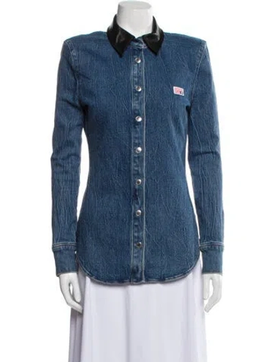 Pre-owned Alexander Wang Denim Jacket In Blue