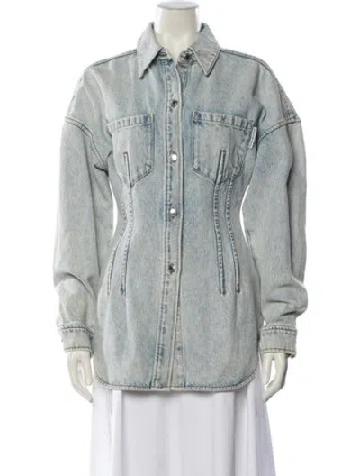 Pre-owned Alexander Wang Denim Jacket In Blue