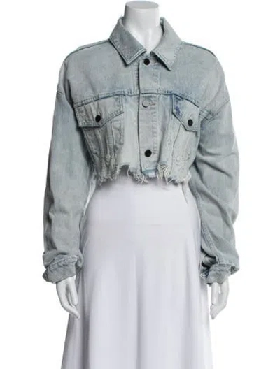 Pre-owned Alexander Wang Denim Jacket In Blue