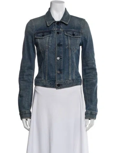 Pre-owned Alexander Wang Denim Jacket In Blue