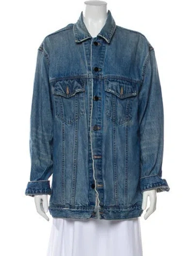 Pre-owned Alexander Wang Denim Jacket In Blue