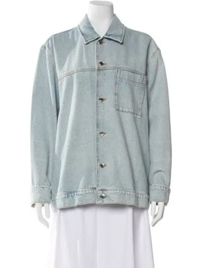 Pre-owned Alexander Wang Denim Jacket In Blue