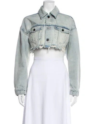 Pre-owned Alexander Wang Denim Jacket In Blue