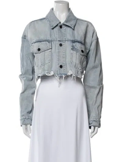 Pre-owned Alexander Wang Denim Jacket In Blue