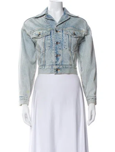 Pre-owned Alexander Wang Denim Jacket In Blue