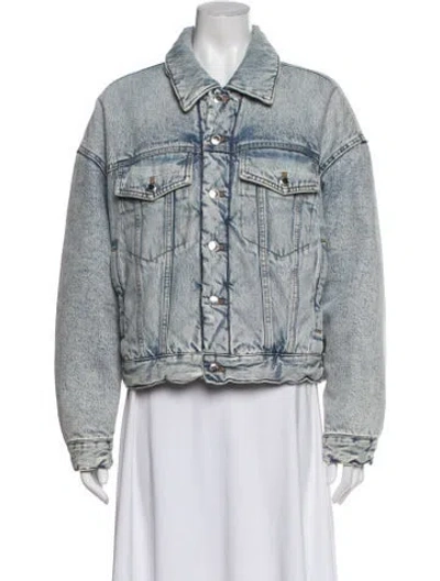 Pre-owned Alexander Wang Denim Jacket In Blue