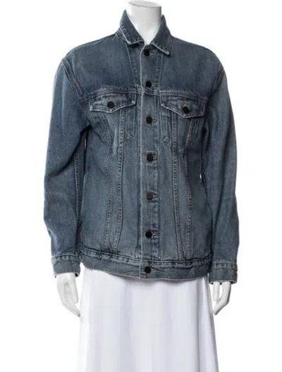 Pre-owned Alexander Wang Denim Jacket In Blue