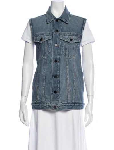 Pre-owned Alexander Wang Denim Jacket In Blue