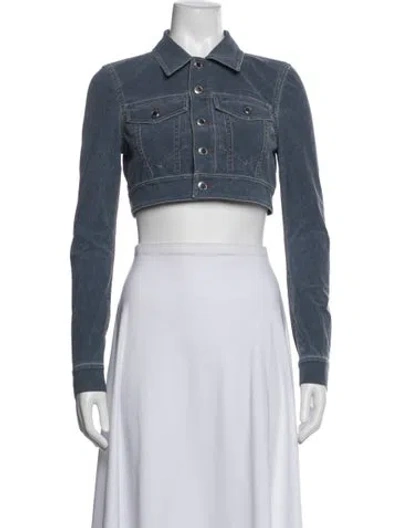 Pre-owned Alexander Wang Denim Jacket In Blue