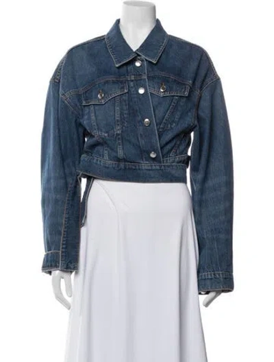 Pre-owned Alexander Wang Denim Jacket In Blue