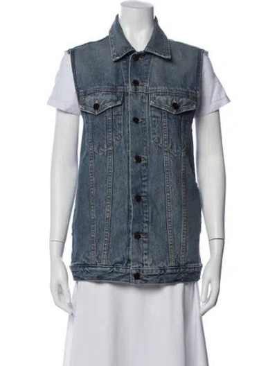 Pre-owned Alexander Wang Denim Jacket In Blue