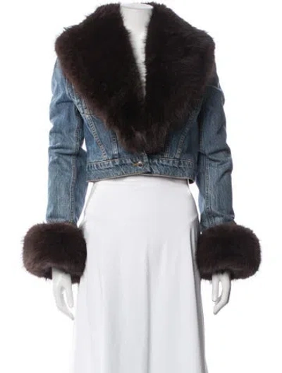 Pre-owned Alexander Wang Denim Jacket In Blue