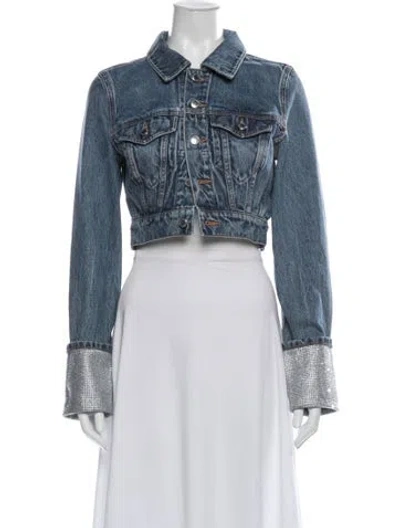 Pre-owned Alexander Wang Denim Jacket In Blue