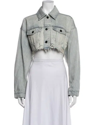 Pre-owned Alexander Wang Denim Jacket In Blue