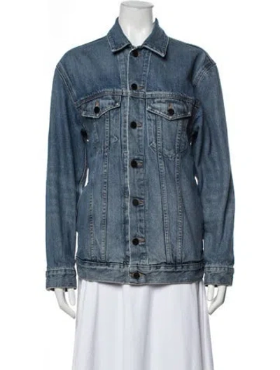 Pre-owned Alexander Wang Denim Jacket In Blue