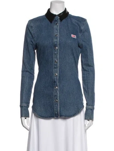 Pre-owned Alexander Wang Denim Jacket In Blue