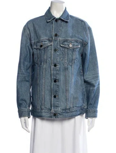 Pre-owned Alexander Wang Denim Jacket In Blue
