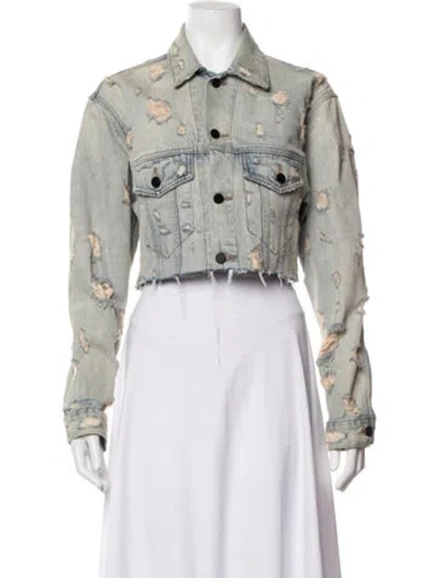 Pre-owned Alexander Wang Denim Jacket In Blue