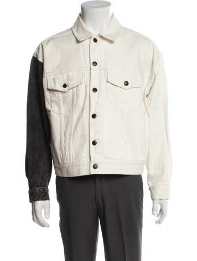 Pre-owned Alexander Wang Denim Jacket In Neutral