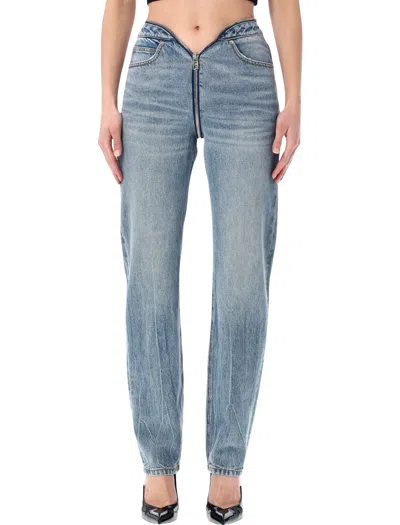 Alexander Wang Denim Jeans In Purple