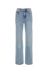 Alexander Wang Light Blue Relaxed Fit Jeans In Vintagefadedindigo