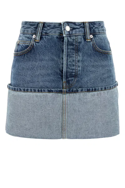 Alexander Wang Denim Mini Skirt