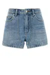 Alexander Wang Denim Shorty Embellished Shorts