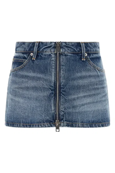 ALEXANDER WANG DENIM SKORT