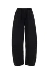 Alexander Wang Denim Sweatpant W/ Elasticated Drawstring Wais In Black