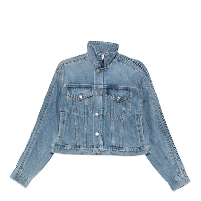 ALEXANDER WANG DENIM TRACK JACKET