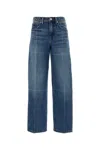 Alexander Wang Denim Wide-leg Jeans In Blue