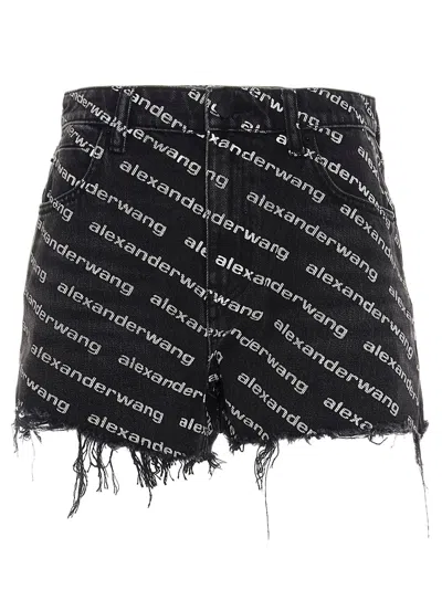 ALEXANDER WANG DENIM X ALEXANDER WANG 'BITE' SHORTS