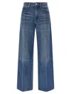 Alexander Wang Denim Wide-leg Jeans In Multi