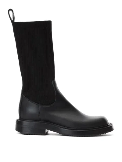 Alexander Wang Detroit Sock Boot In Black