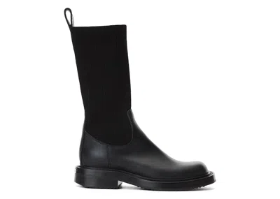 Pre-owned Alexander Wang Detroit Sock Boot (women's) Sneakers In Black
