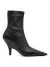 Alexander Wang 100mm Diablo Ankle Boots In Black