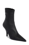 Alexander Wang Diablo Pointed Toe Sock Bootie In Black