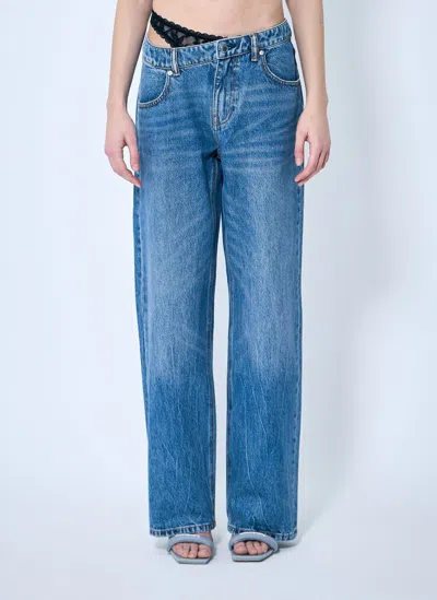 Alexander Wang Blue Pre-styled Denim Jeans