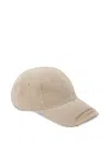 Alexander Wang Distressed Cap In Orange