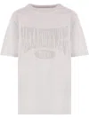 Alexander Wang Logo-print T-shirt In Weiss