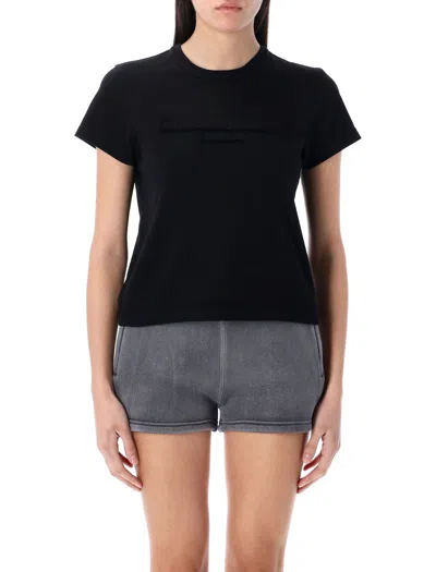 Alexander Wang Distressed Logo T-shirt In Multi