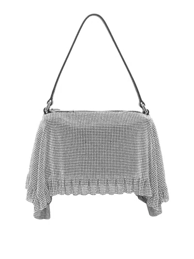 Alexander Wang Divina Pochette In Silver