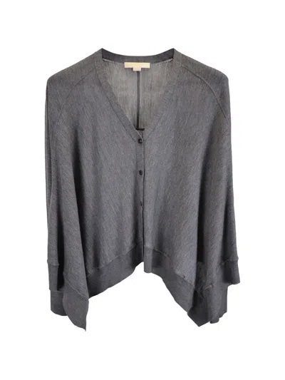Pre-owned Alexander Wang Dolman Sleeve Cardigan In Grey