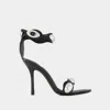 Alexander Wang Leather Sandals With Croco Print
